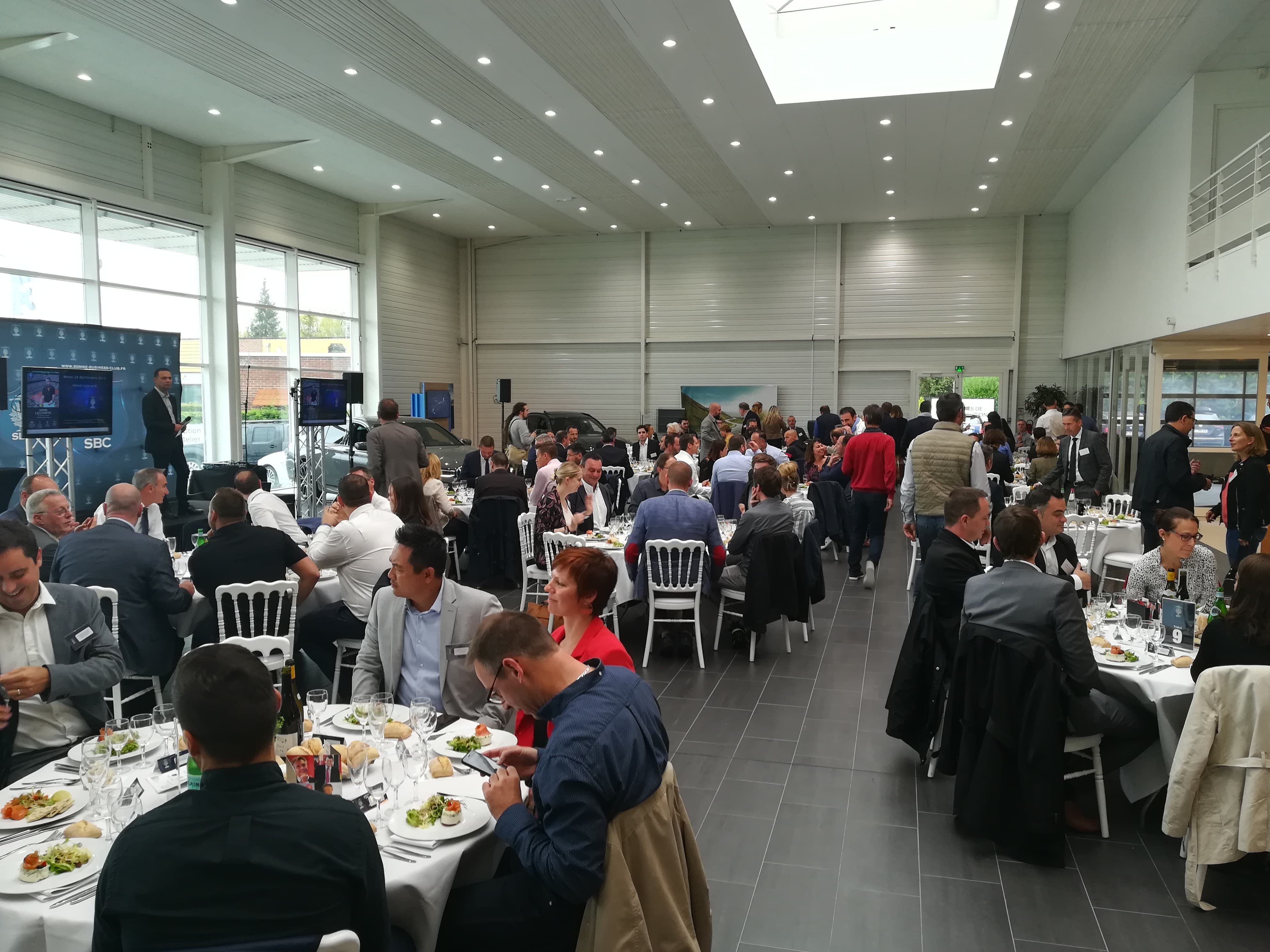 DÉJEUNER SOMME BUSINESS CLUB CHEZ MINI SAINT-MERRI AMIENS