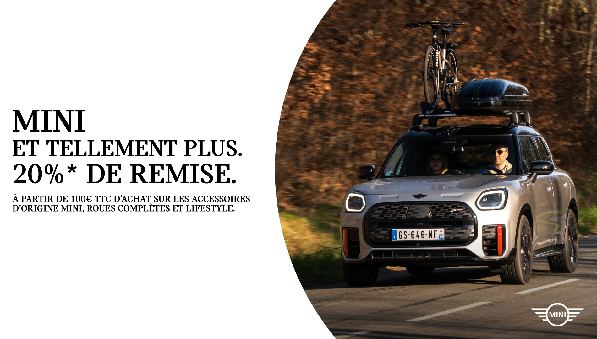20% SUR LES ACCESSOIRES D'ORIGINE MINI|PELRAS S.A.