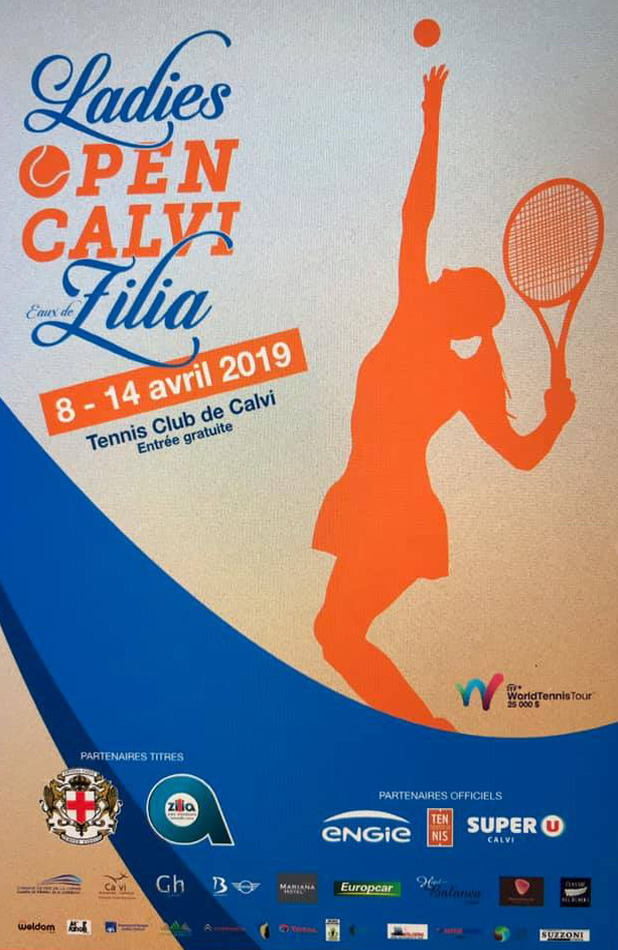  MINI Bernardini partenaire de l'Open de Tennis féminin de Calvi du 8 au 14 Avril.
