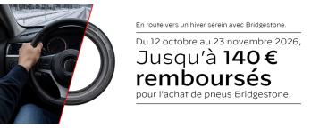 OFFRE PNEUMATIQUES BRIDGESTONE EN CONCESSION
