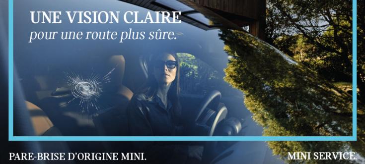Remplacement de pare-brise d’Origine MINI : profitez de notre offre exclusive