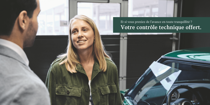 Votre contrôle technique offert.