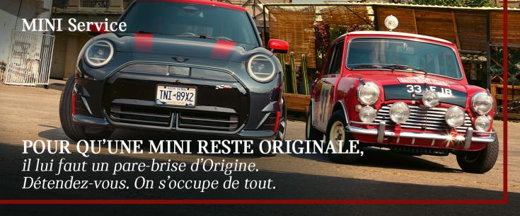 remboursement de franchise jusqu’à 80 €, ainsi que d’un bon MINI Lifestyle de 80 € offert.