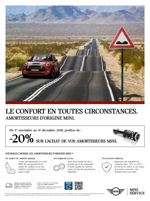 OFFRE AMORTISSEURS MINI