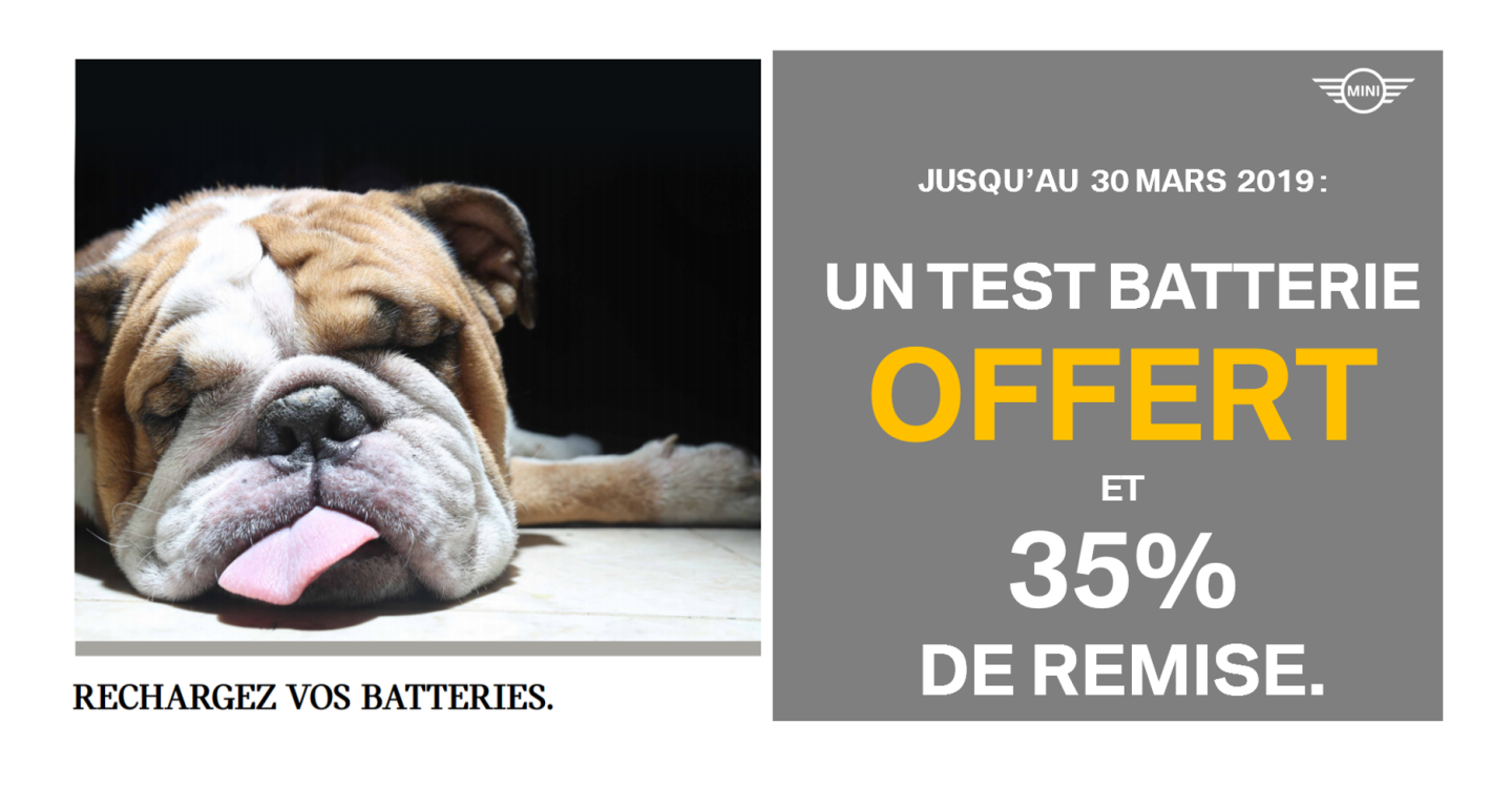 PROMOTION BATTERIE MINI