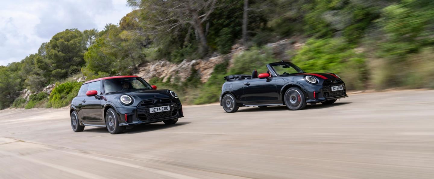 Nouvelles MINI John Cooper Works et MINI Cabrio John Cooper Works