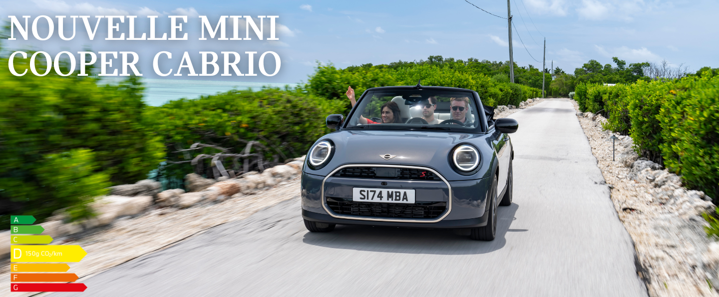 Nouvelle MINI Cooper Cabrio