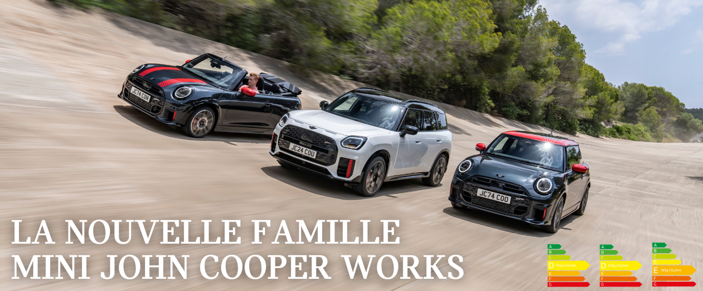 Nouvelle famille MINI John Cooper Works