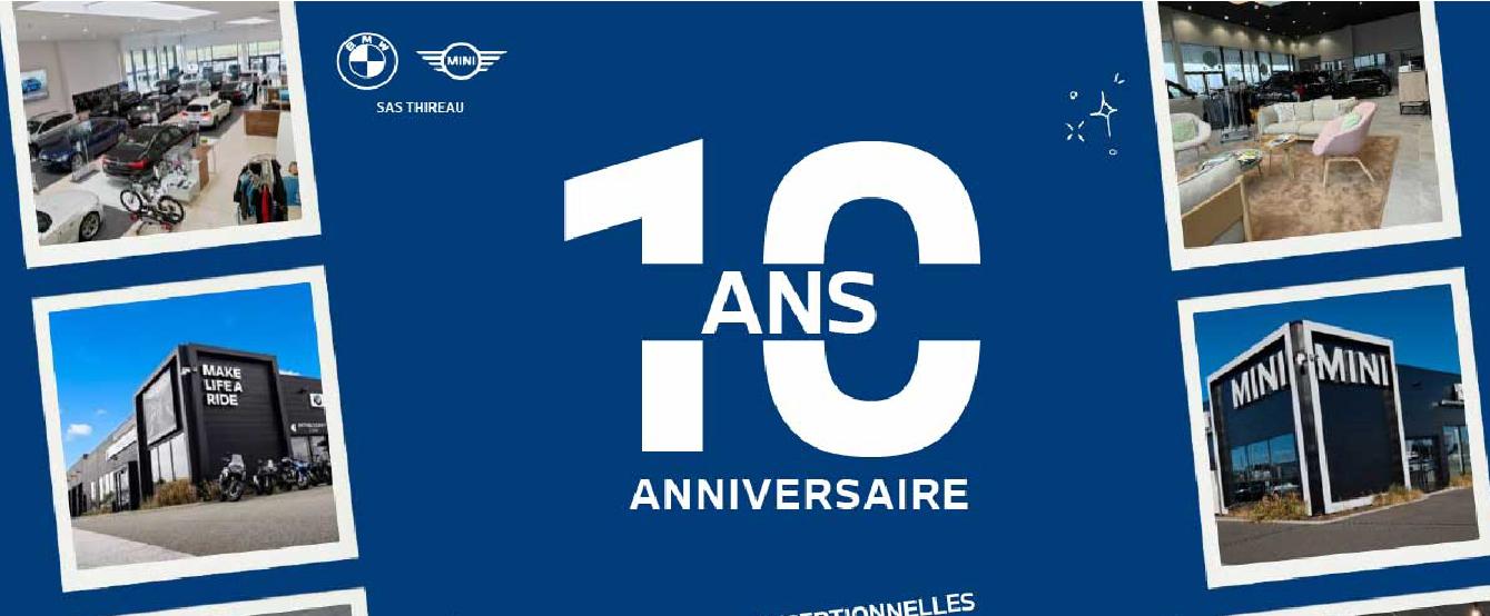 10 ans SAS THIREAU - Des offres exceptionnelles
