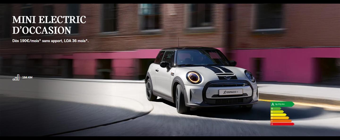 MINI COOPER ELECTRIC Dès 190€/Mois