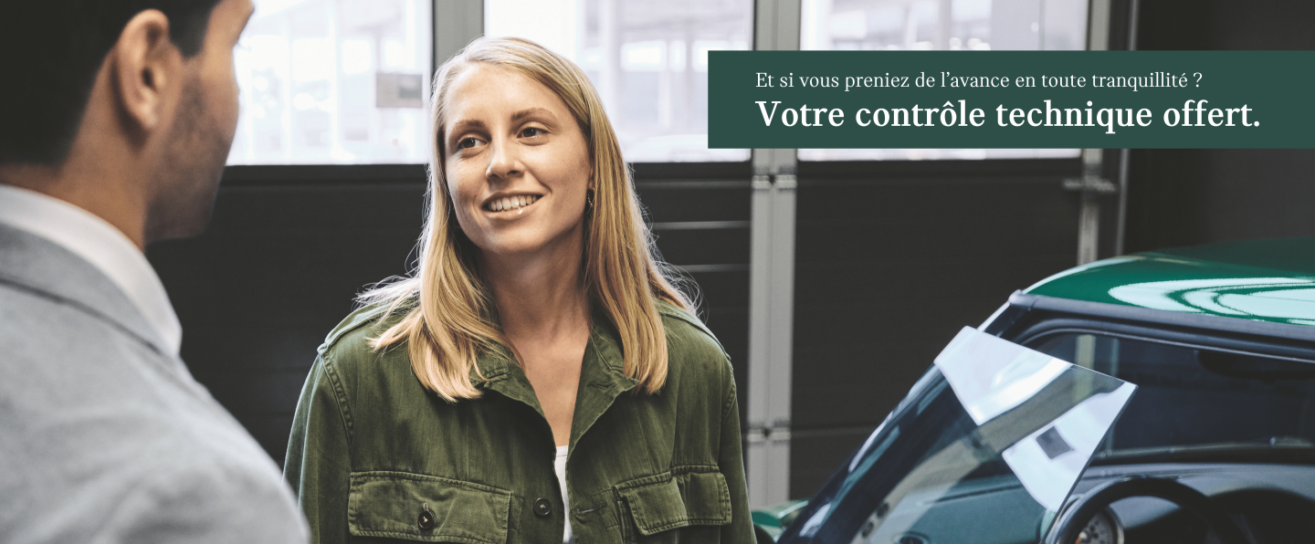 Votre contrôle technique offert.